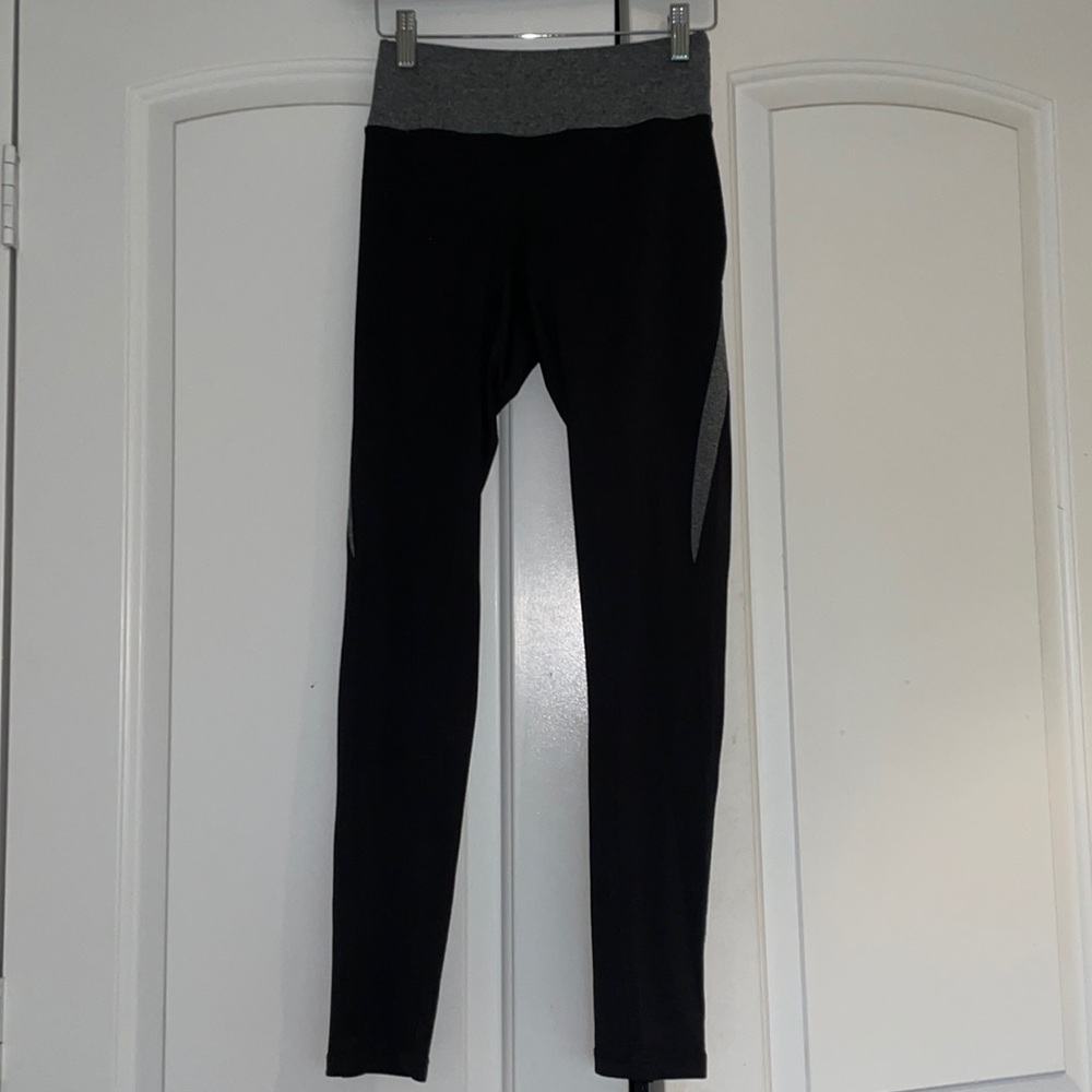 Reebok Womens High Rise Full Length Leggings